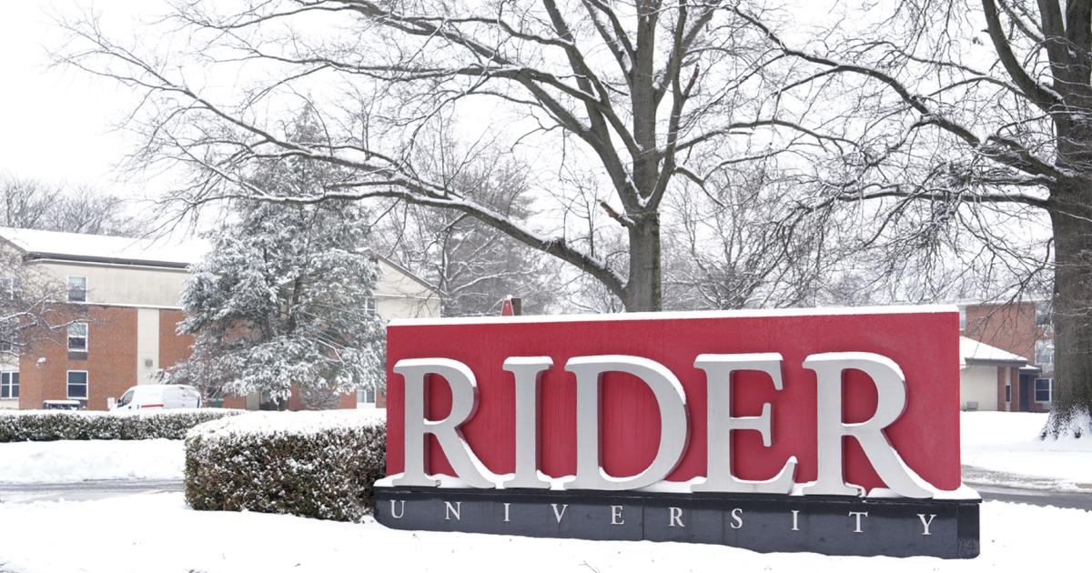 Winter storm Jan. 19, 2024 Rider University